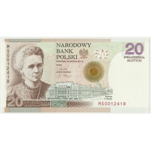 20 złotych 2011 - Maria Skłodowska Curie