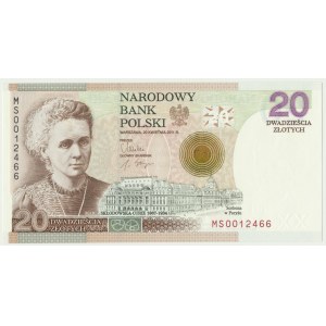 20 złotych 2011 - Maria Skłodowska Curie