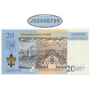 20 złotych 2017 - 300-lecie koronacji Obrazu Matki Boskiej Jasnogórskiej - 0000785 - NISKI NUMER