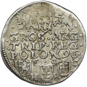 Sigismund III Vasa, 3 Groschen Bromberg 1596