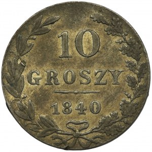 10 groschen Warsaw 1840 MW