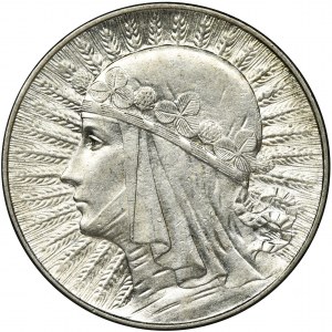 Głowa Kobiety, 5 złotych Warszawa 1934