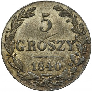 5 groszy Warszawa 1840 MW