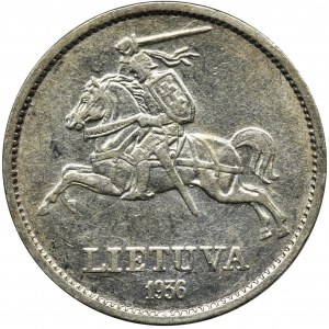 Lithuania, Republic, 10 Litu Kowno 1936