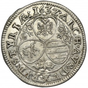 Austria, Ferdynand II, 3 Krajcary Graz 1632