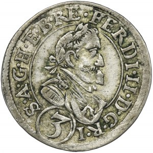 Austria, Ferdynand II, 3 Krajcary Sankt Veit 1636