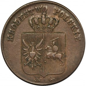 November Uprising, 3 Groschen 1831 KG