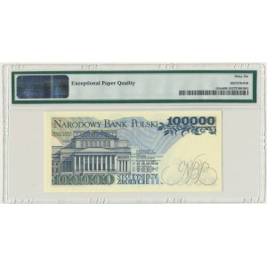 100.000 złotych 1990 - AA - PMG 66 EPQ