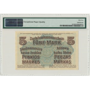 Kowno, 5 mark 1918 - C - PMG 55 EPQ