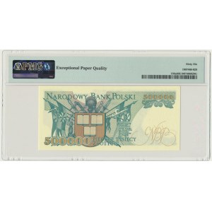 500.000 złotych 1990 - K - PMG 66 EPQ