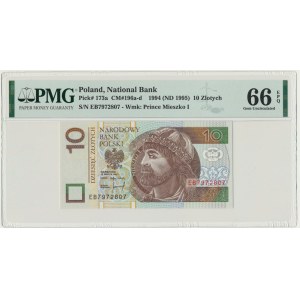 10 złotych 1994 - EB - PMG 66 EPQ