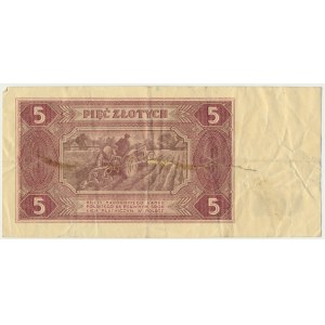 5 złotych 1948 - BL -