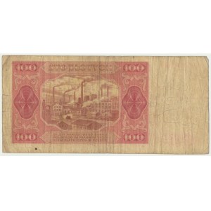 100 złotych 1948 - AA - bardzo rzadka seria
