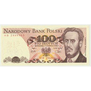 100 złotych 1979 - HB -
