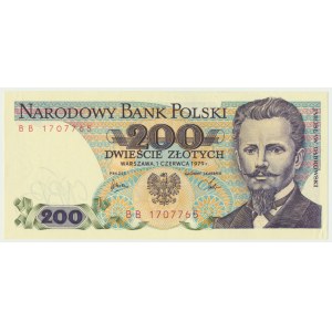 200 złotych 1979 - BB -