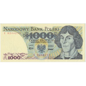 1.000 złotych 1975 - E -