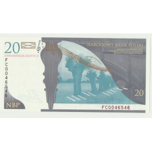 20 złotych 2010 - Fryderyk Chopin