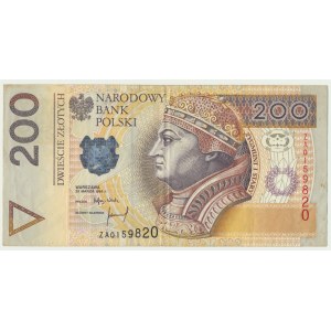 200 złotych 1994 - ZA - seria zastępcza TDLR - rzadka