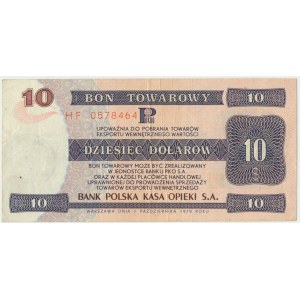 Pewex, 10 dolarów 1979 - HF -