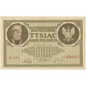 1.000 marek 1919 - Ser. ZAE -