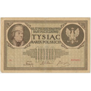 1.000 marek 1919 - IA - NAJRZADSZA ODMIANA