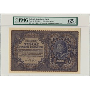 1.000 marek 1919 - III Serja AF - PMG 65 EPQ