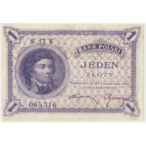 1 złoty 1919 - S.17 E -