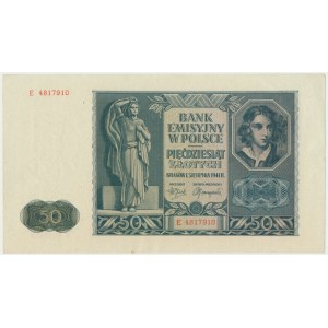 50 złotych 1941 - E -