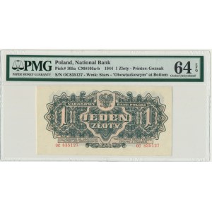 1 złoty 1944 ... owym - OC - PMG 64 EPQ