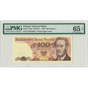 100 złotych 1976 - ET - PMG 65 EPQ