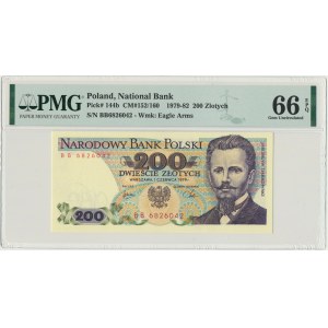200 złotych 1979 - BB - PMG 66 EPQ