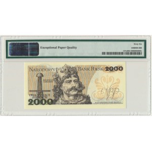 2.000 złotych 1982 - BY - PMG 66 EPQ