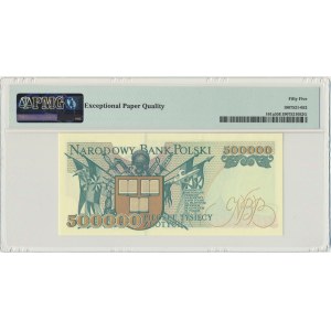 500.000 złotych 1993 - L - PMG 55 EPQ