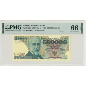 500.000 złotych 1990 - K - PMG 66 EPQ