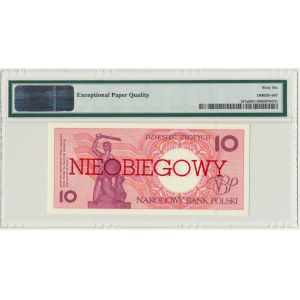 10 złotych 1990 - D - NIEOBIEGOWY - PMG 66 EPQ