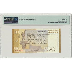 20 złotych 2009 - Juliusz Słowacki - PMG 67 EPQ