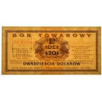 Pewex, 20 dolarów 1969 - FH - PMG 55 EPQ