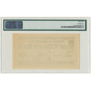 Danzig, 10 bilion 1923 - PMG 58 - watermark squares