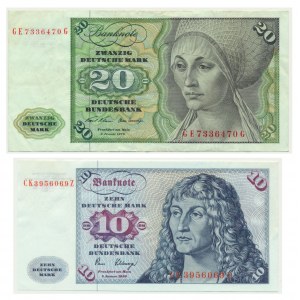 Germany, set of 10-20 mark 1970-80 (2 pcs.)