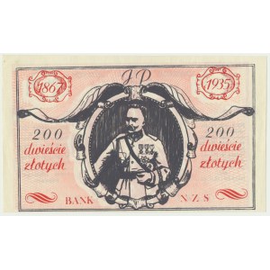 Solidarność, Fundusz Solidarności Walczącej, 200 złotych 1986