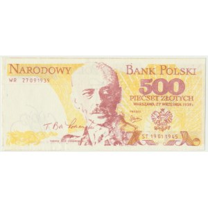 Solidarność, Akcja Burza 500 złotych 1939 - Tadeusz Komorowski -