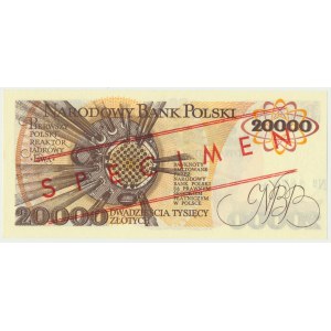 20.000 złotych 1989 - WZÓR A 0000000 No.1879 -