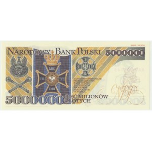 5 milionów złotych 1995 - AA 0002145 -