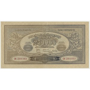 250.000 marek 1923 - CM - numeracja szeroka