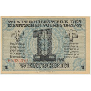 Pomoc Zimowa Ludności Niemieckiej, 1 marka 1942-43 - H -