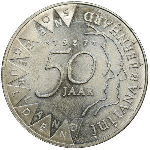 Niderlandy, Królestwo Niderlandów, Beatrix, 50 guldenów 1987