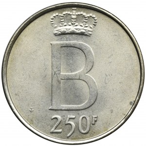 Belgia, Baldwin I, 250 Franków Bruksela 1976