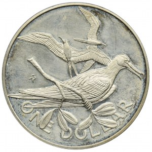 Wyspy Dziewicze, Elżbieta II, 1 Dolar 1973