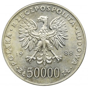 50.000 złotych 1988, Piłsudski