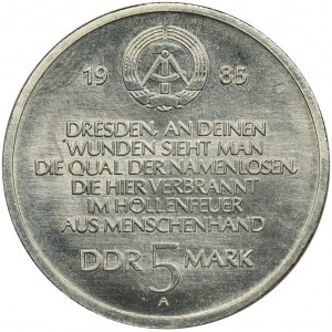 Niemcy, NRD, 5 Marek 1985 - Kościół Marii Panny w Dreźnie